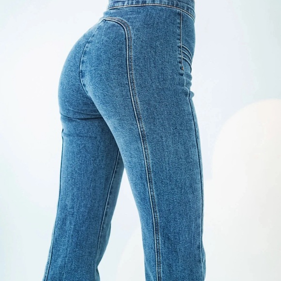 ROLLERGIRL FLARES / BLUE CLUE WASH - Picture 7 of 7